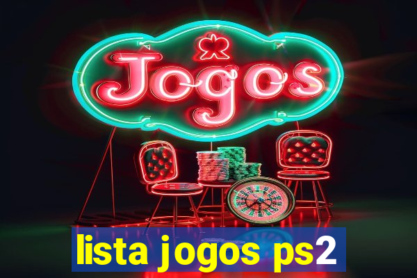 lista jogos ps2